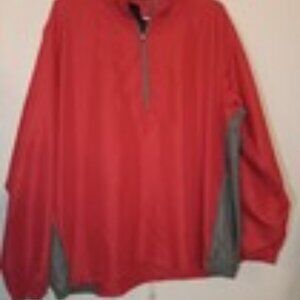 Zero Restriction 1/4 Zip Pullover Windbreaker Lightweight Golf Jacket Mens L